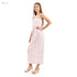 JAMILA Dress For Women Sleeveless Striped Casual With Side Slits classic and versatile, suitable for many occasions. - Safqqa