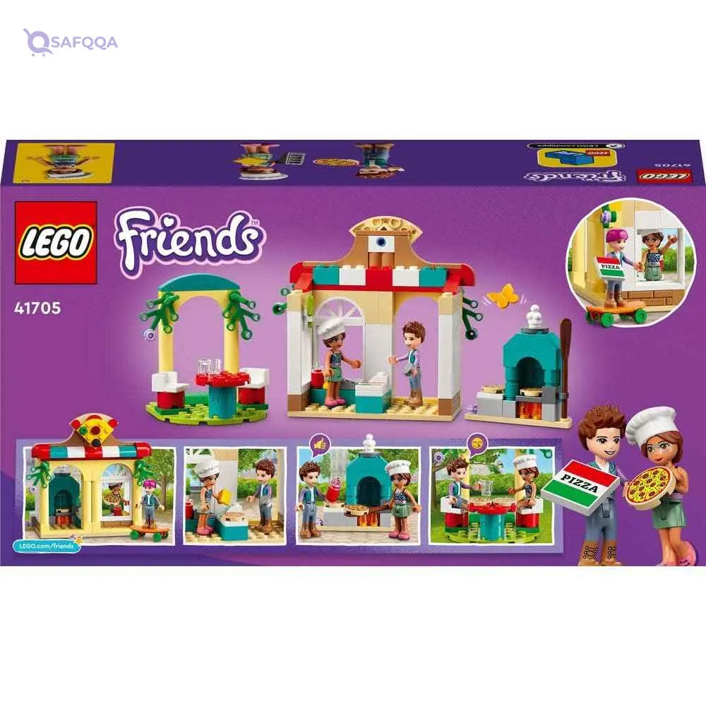 LEGO® Friends Heartlake City Pizzeria 41705 Building Kit (144 Pieces) - Safqqa