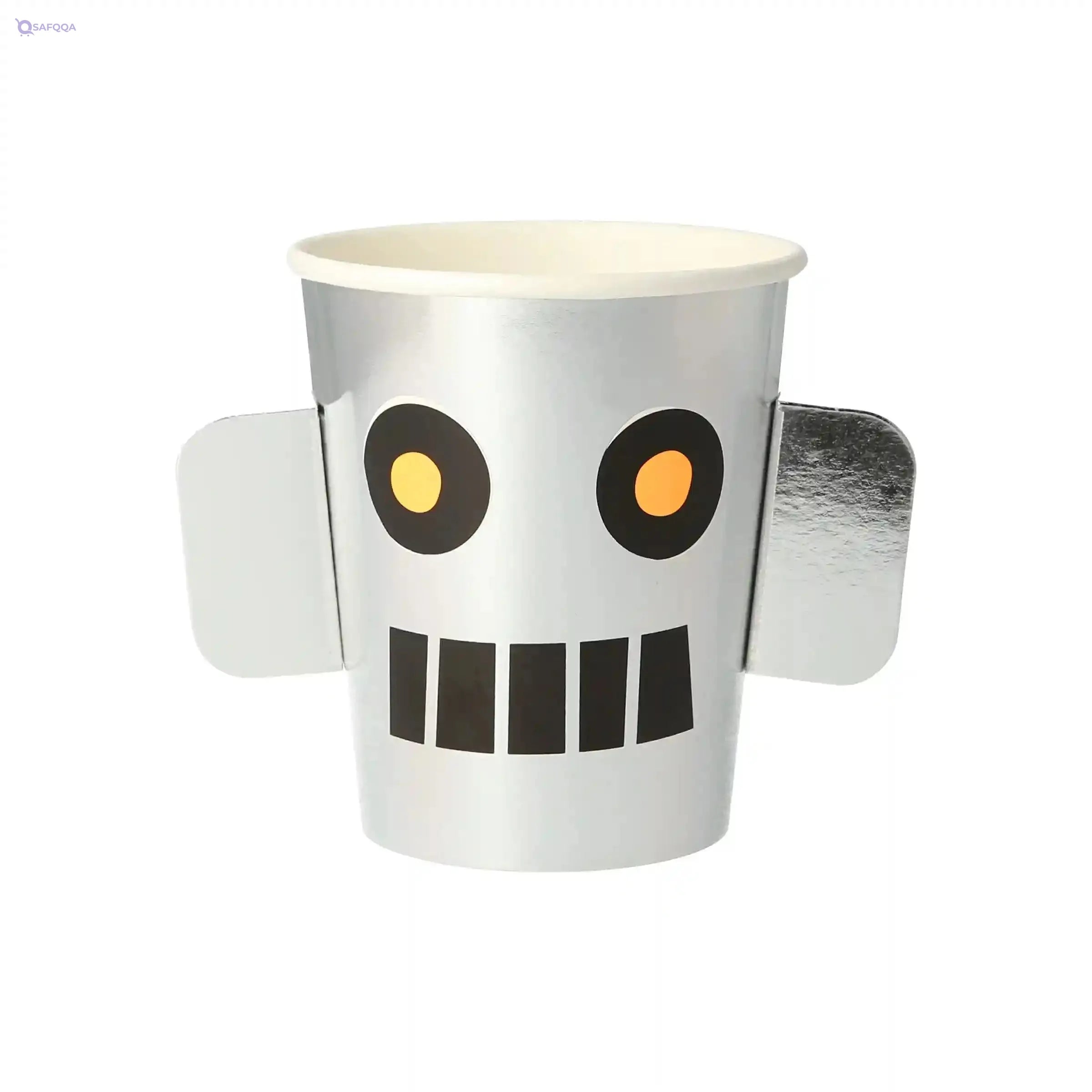 Meri Meri Robot Paper Cups - Safqqa