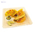 Bamboo Leaf Dinner Plate, Square Bamboo Leaf Plate - Large, Entree - 9.8" - 10ct Retail Packs - Restaurantware - Safqqa