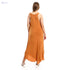 JAMILA Women High Low Deep Round Casual Dress - Safqqa Egypt