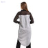 JAMILA Women High Low Buttoned Down Shirt - Safqqa Egypt