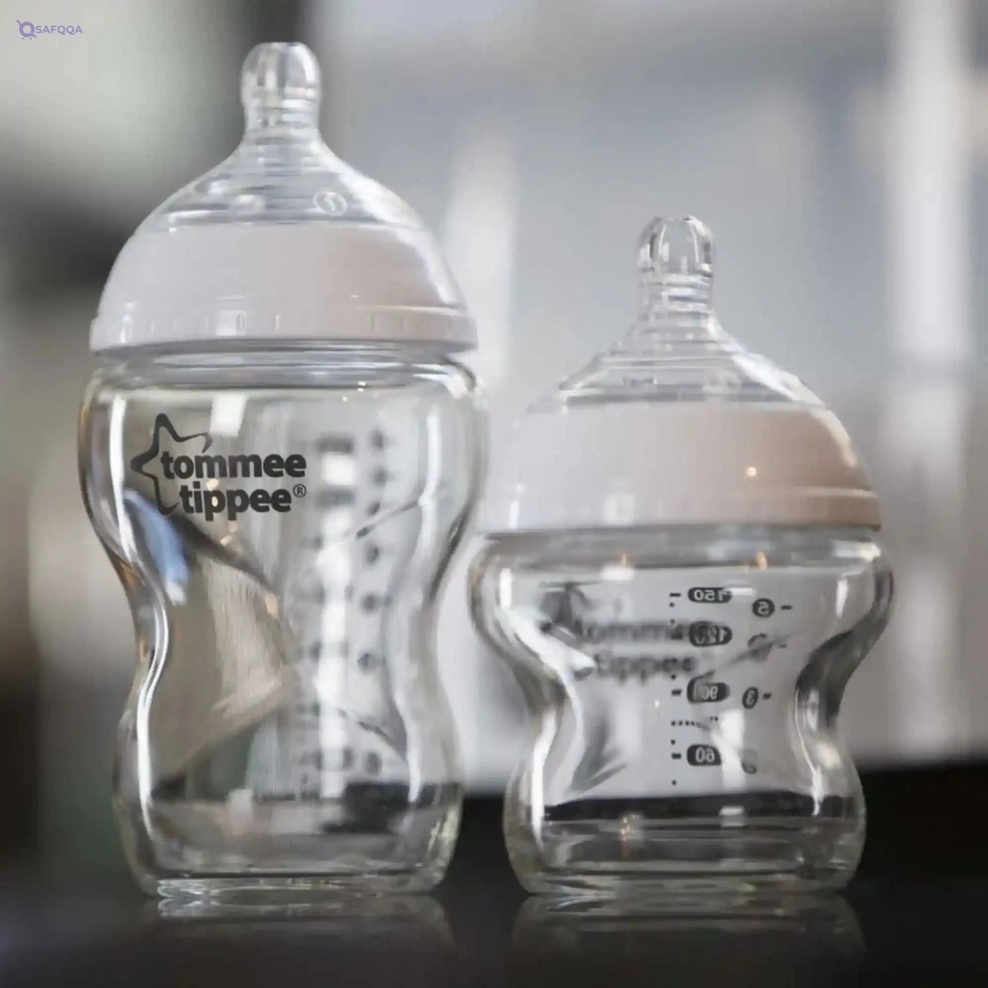 Tommee Tippee Closer To Nature Newborn Kit – Clear Glass - Safqqa
