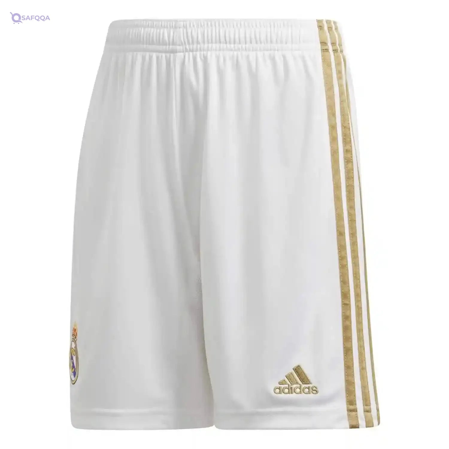Adidas Kids Real Madrid-Inspired Home Shorts – Soft & Comfortable - Safqqa