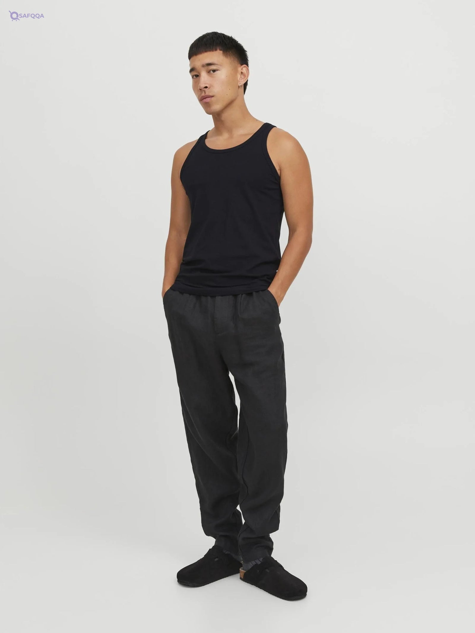 Jack & Jones Men’s Sleeveless Tank Top – Casual Comfort - Safqqa