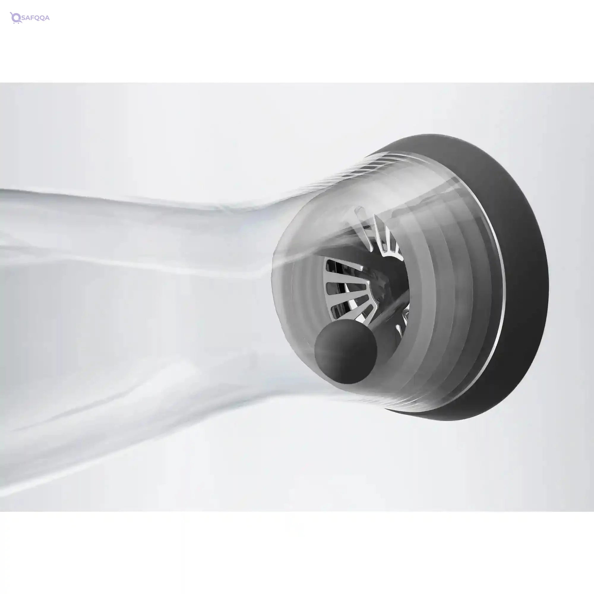 WMF Basic 1.5L Water Decanter – Elegant Glass & Cromargan Stainless Steel with Close-Up Stopper - Safqqa