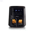 Ariete 4633 hot air fryer, 1400 W, 4L capacity, 9 programs, shake and grill function, temperature up to 200°C, black - Safqqa