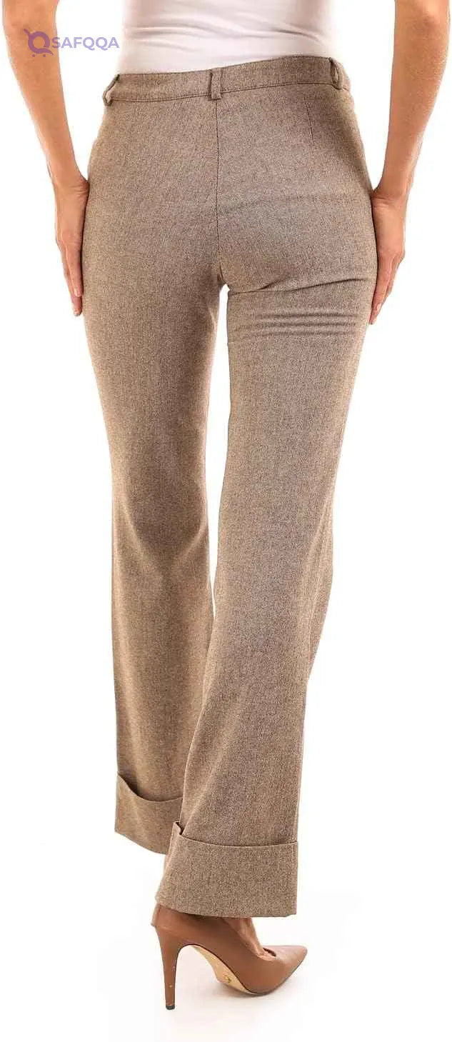 womens Skinny Solid Classic Pants Pants (pack of 1) - Safqqa Egypt