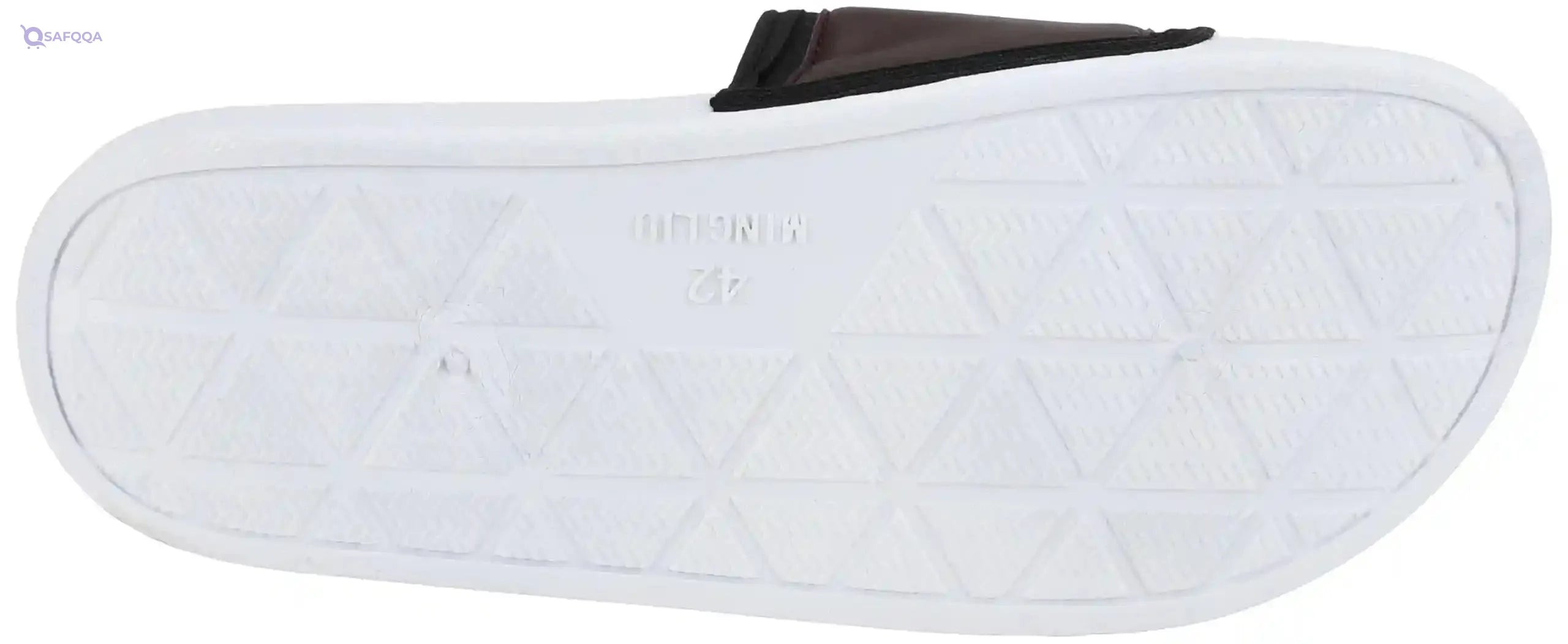 OX Rubber White Slides OX1077 For Men - Safqqa