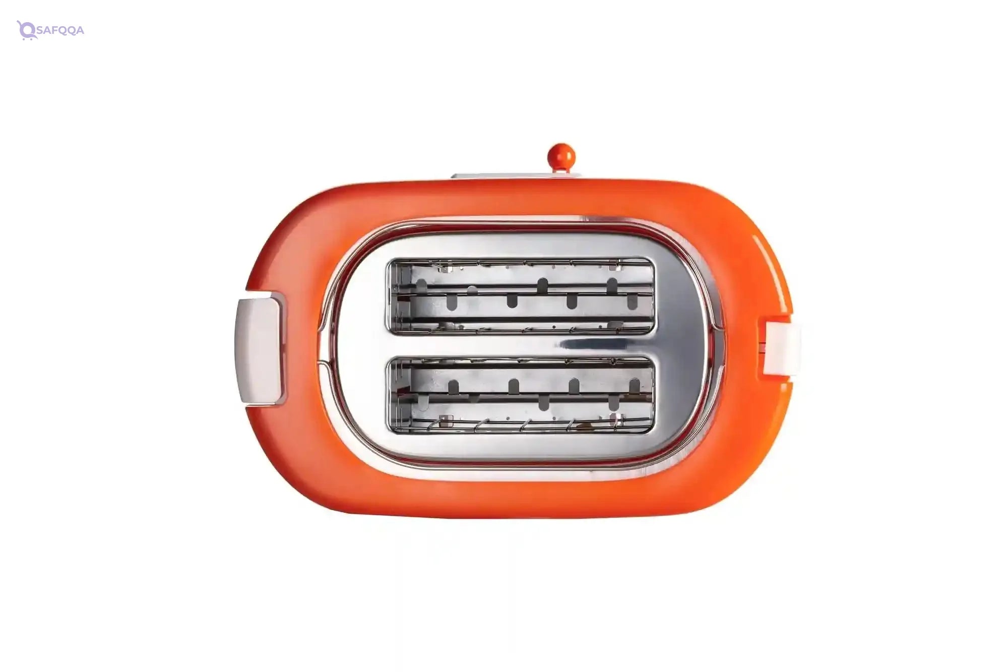 Ariete 159 Toastime, Orange Toaster, 2 Slice Capacity, 9 Browning Levels, 700 W, 3 Functions, Orange, no pliers. (by Delonghi Group)no pliers. 159 (by Delonghi Group). - Safqqa Egypt