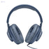 JBL Quantum 100 Wired Over-Ear Gaming Headset With A Detachable Voice-Focus Boom Mic, Quantumsound Signature, Lightweight Headband, Memory Foam Ear Cushion, Pc And Gaming Console Compatible - Blue - Safqqa