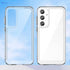 HidWee Crystal Clear Case Compatible with Samsung Galaxy A55 5G, Anti-Yellowing and Anti-Scratch Case, Anti-Shock Hybrid PC and TPU Silicone for Samsung Galaxy A55 5G - Transparent - Safqqa
