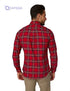 Splash Men’s Long Sleeves Plaid Shirt - Safqqa Egypt