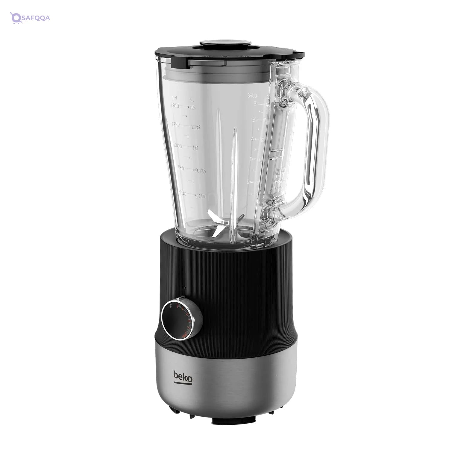 Beko Top Blender with Glass Jug, 6 Speeds, 1.5 L, 800 Watts - Safqqa