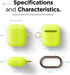 Elago Skinny Hang Case for Apple Airpods Neon Yellow - Safqqa Egypt
