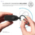 ELAGO AIRPODS WATERPROOF HANG CASE - BLACK - Safqqa