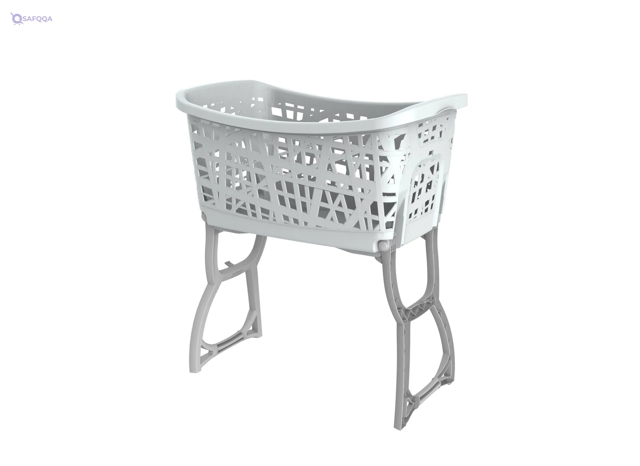 Bama Stand-Up Laundry Basket with Legs - Safqqa