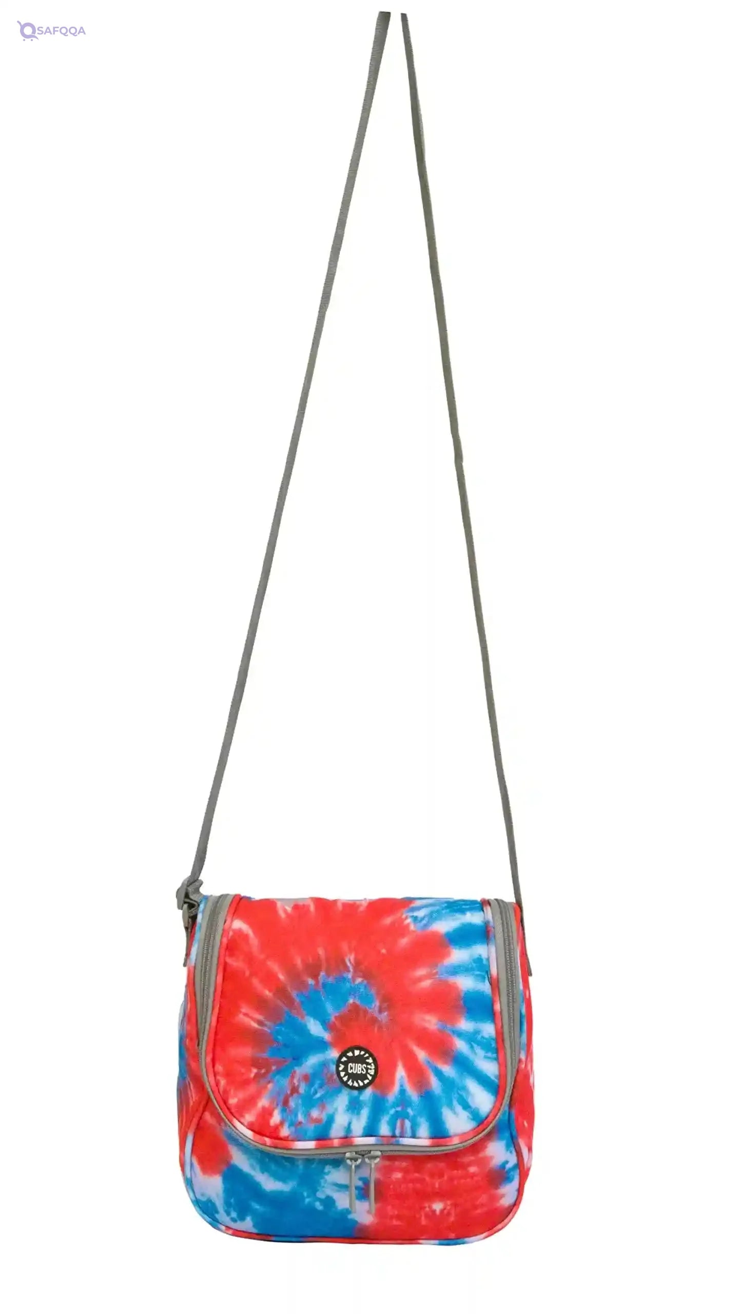 Cubs Cross body Lunch bag Orange Tie Dye - Safqqa