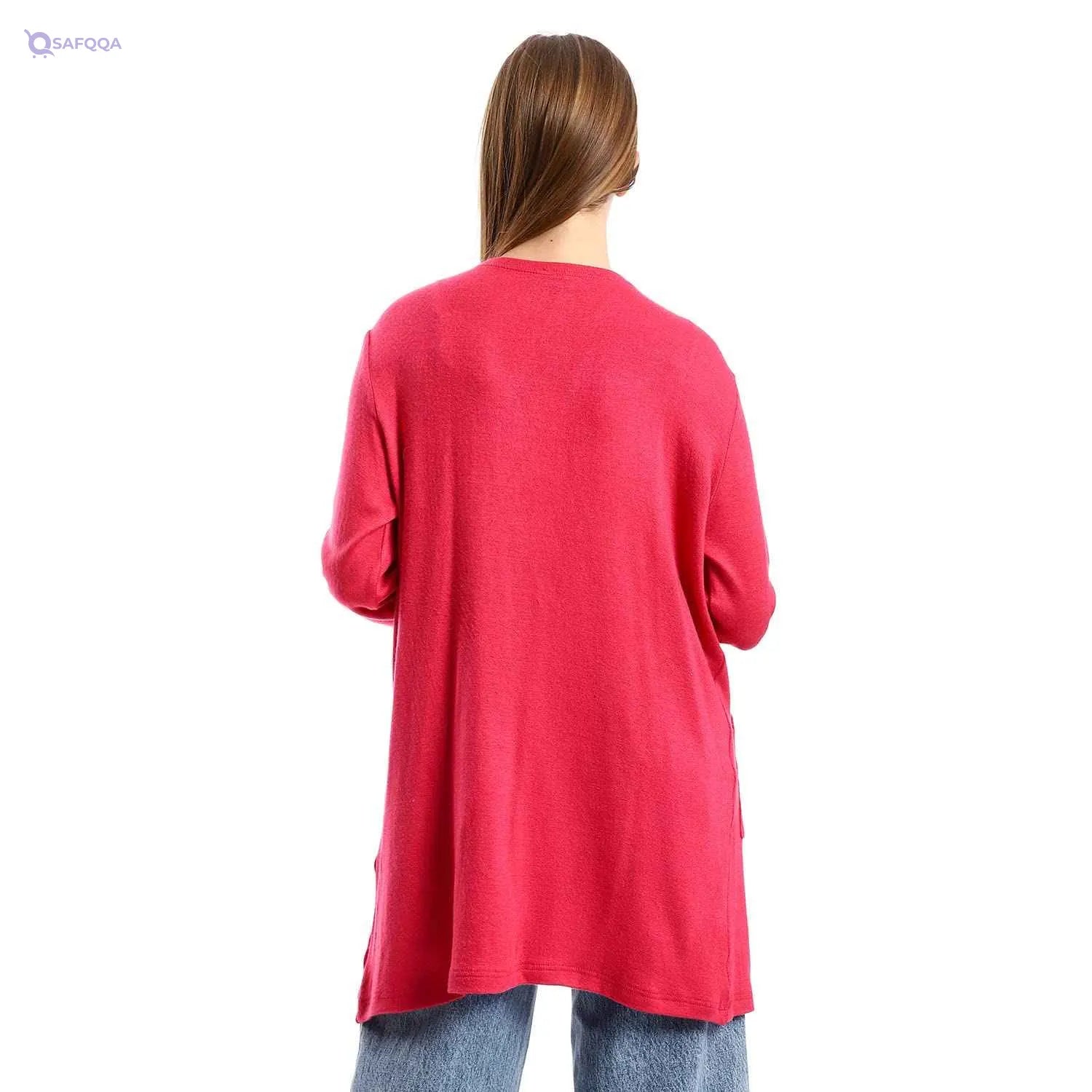 JAMILA Women Side Pockets Short Cardigan - Safqqa Egypt