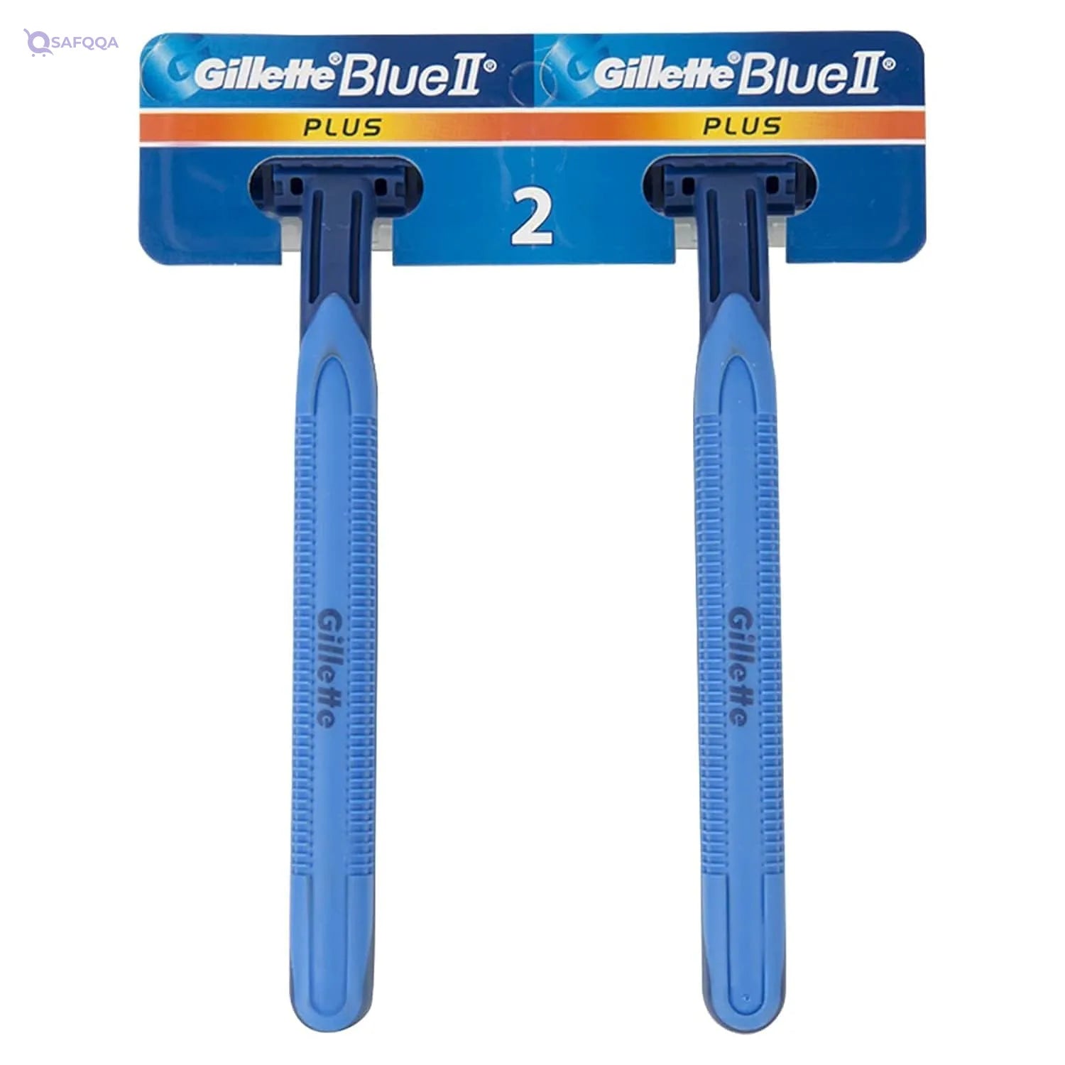 Gillette Blue II Plus Razors – 2 Pieces - Safqqa