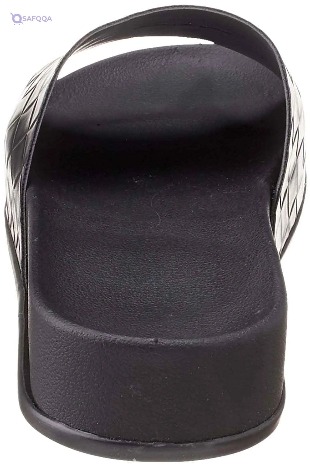 Basket-Weave Slide Slippers For Women - Safqqa Egypt