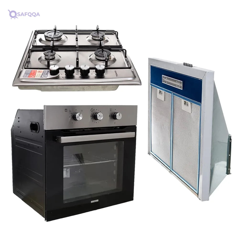 Kumtel  Cooker Built-in Electric Oven, And Electric Extractor Fan - Safqqa