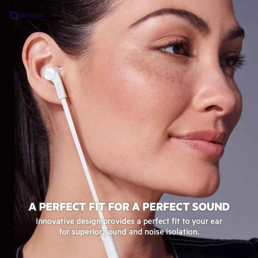 Belkin Wireless Earphones with USB-C Connector - High-Quality Sound - Safqqa