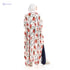 JAMILA Short Sleeves Slip On Self Printed Cardigan,Ideal for layering over tops, dresses, or casual outfits. - Safqqa