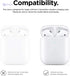 Elago duo hang case (compatible with airpods 1 and 2) body-jean indigo / top-classic white, yellow - Safqqa Egypt