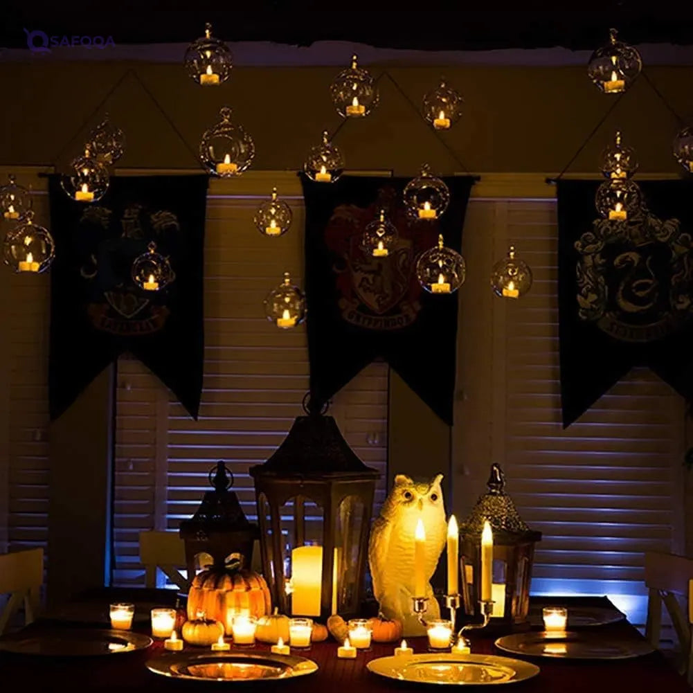 SKY-TOUCH LED Tea Light Candles with Realistic Flickering Glow - Safqqa