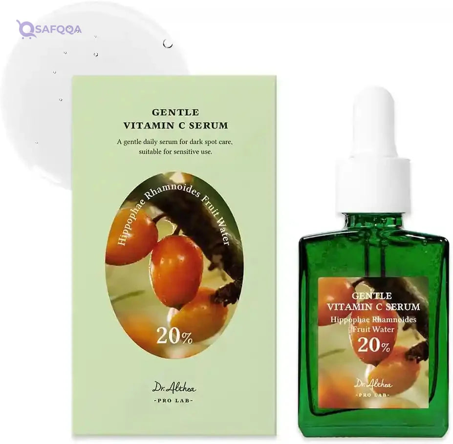 Dr.Althea Vitamin C boosting serum & Gentle Vitamin c serum, sensitive skin free, even out skintone, good for pigmentation, vegan, Korean skincare (Gentle Vitamin C) - Safqqa