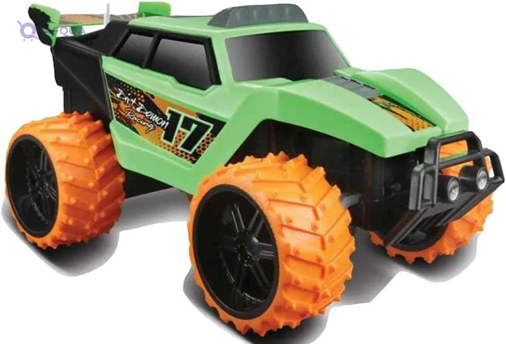 Maisto dirt demon remote controlled car for boys, scale 1-16 - multi color - Safqqa Egypt