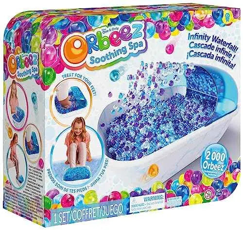 Orbeez, Soothing Foot Spa with 2,000 Orbeez, The One and Only, Non-Toxic Water Beads - Safqqa