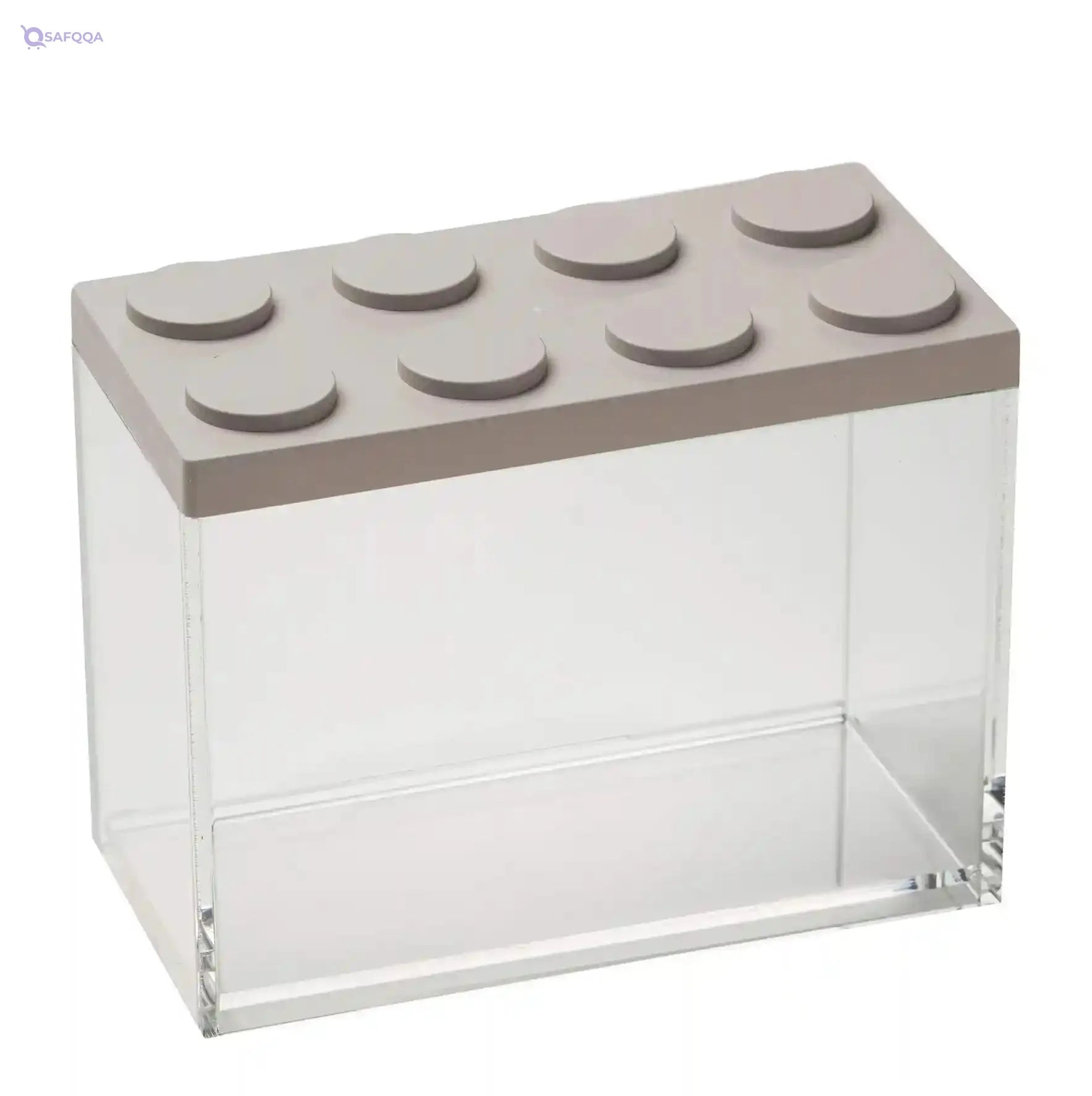 Omada Container BRICKSTORE Taupe 2L, 10x20x15.5 cm - Safqqa Egypt