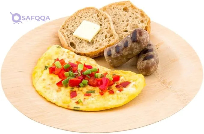 Restaurantware Bamboo Leaf Plates – Disposable Plates - Safqqa