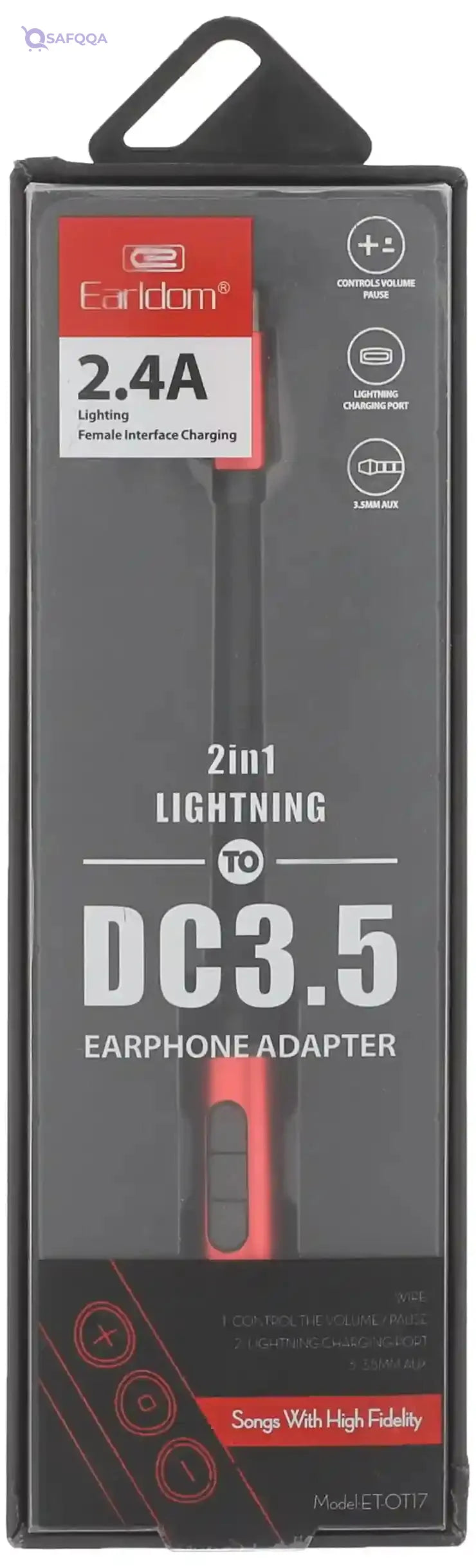 Earldom ET-OT17 Adapter - Red - Safqqa Egypt