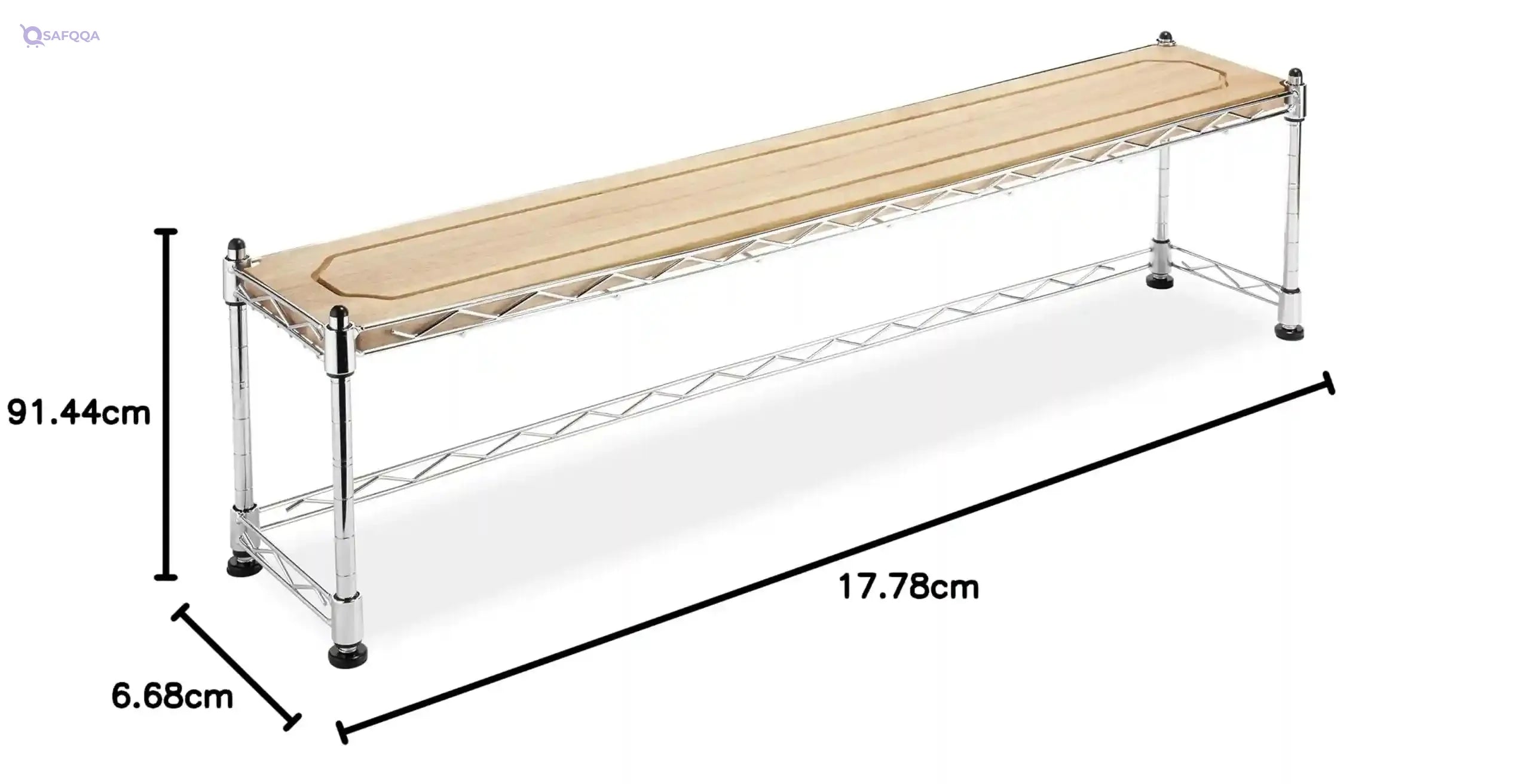 Whitmor 6066-930 Supreme Over The Sink Shelf - Safqqa