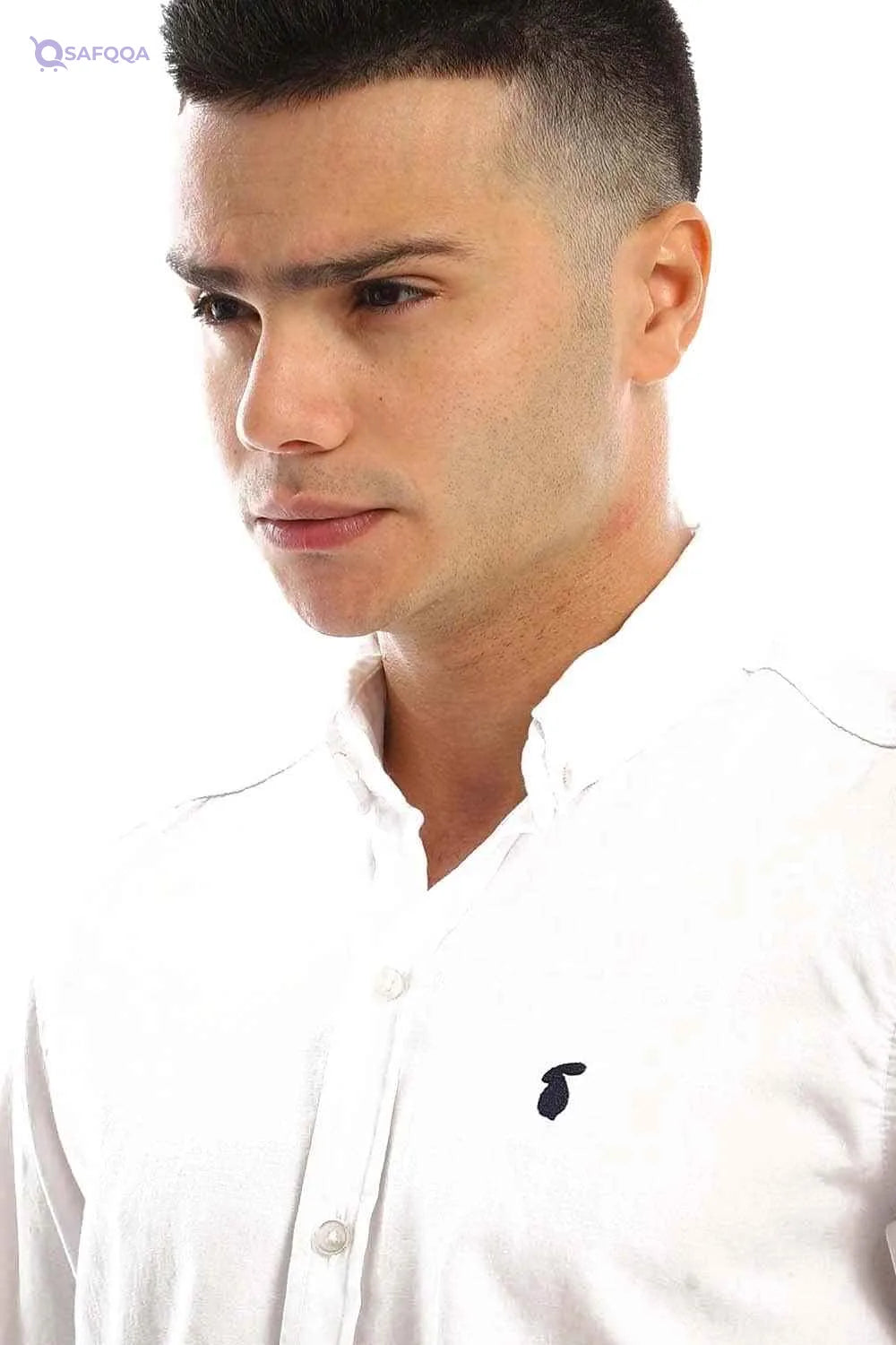 White Rabbit Full Buttoned & Sleeves Regular Fit Shirt for Men's - Safqqa Egypt