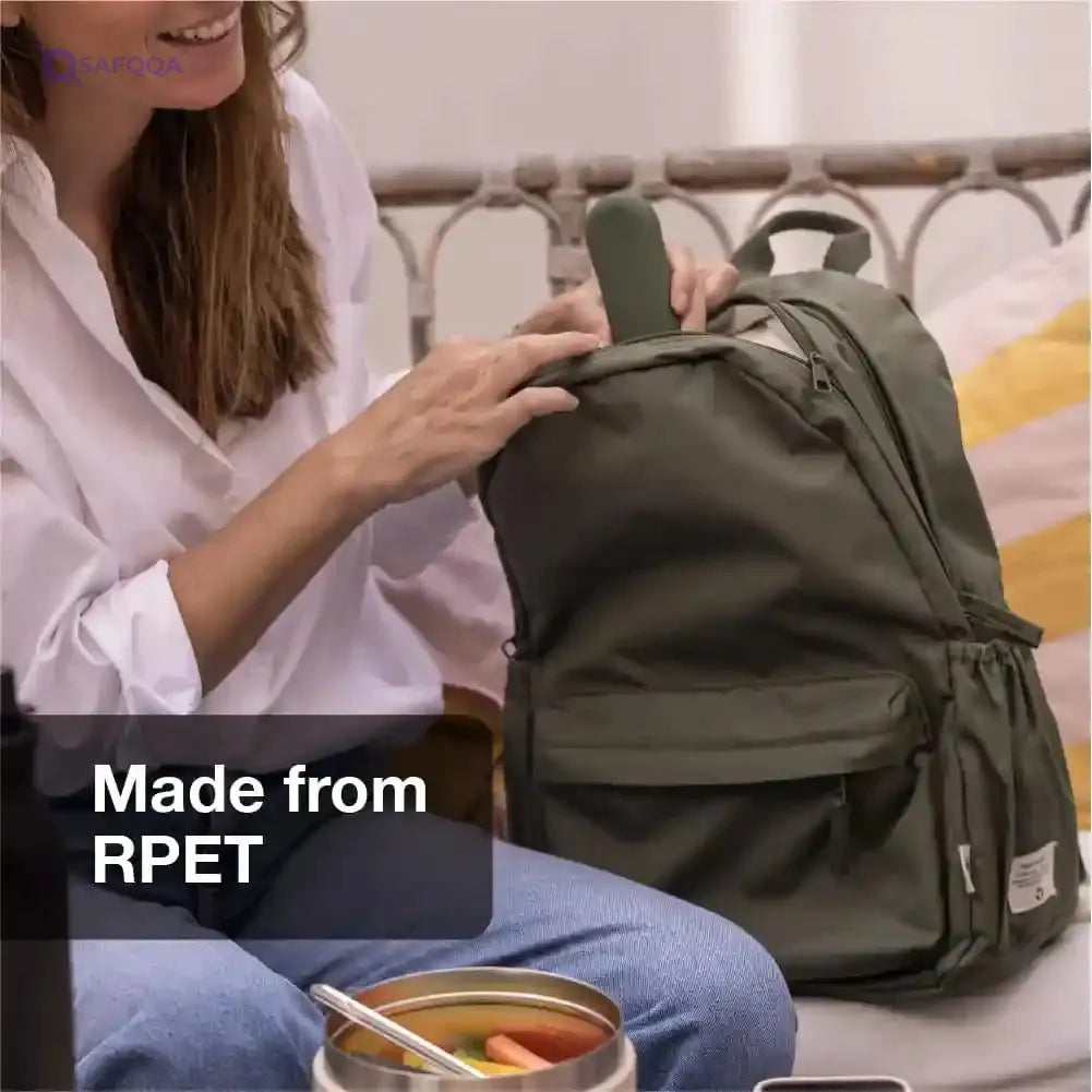 Citron - Grand Backpack for Big Kids | PET Recycled Material - Cool Kid - Safqqa