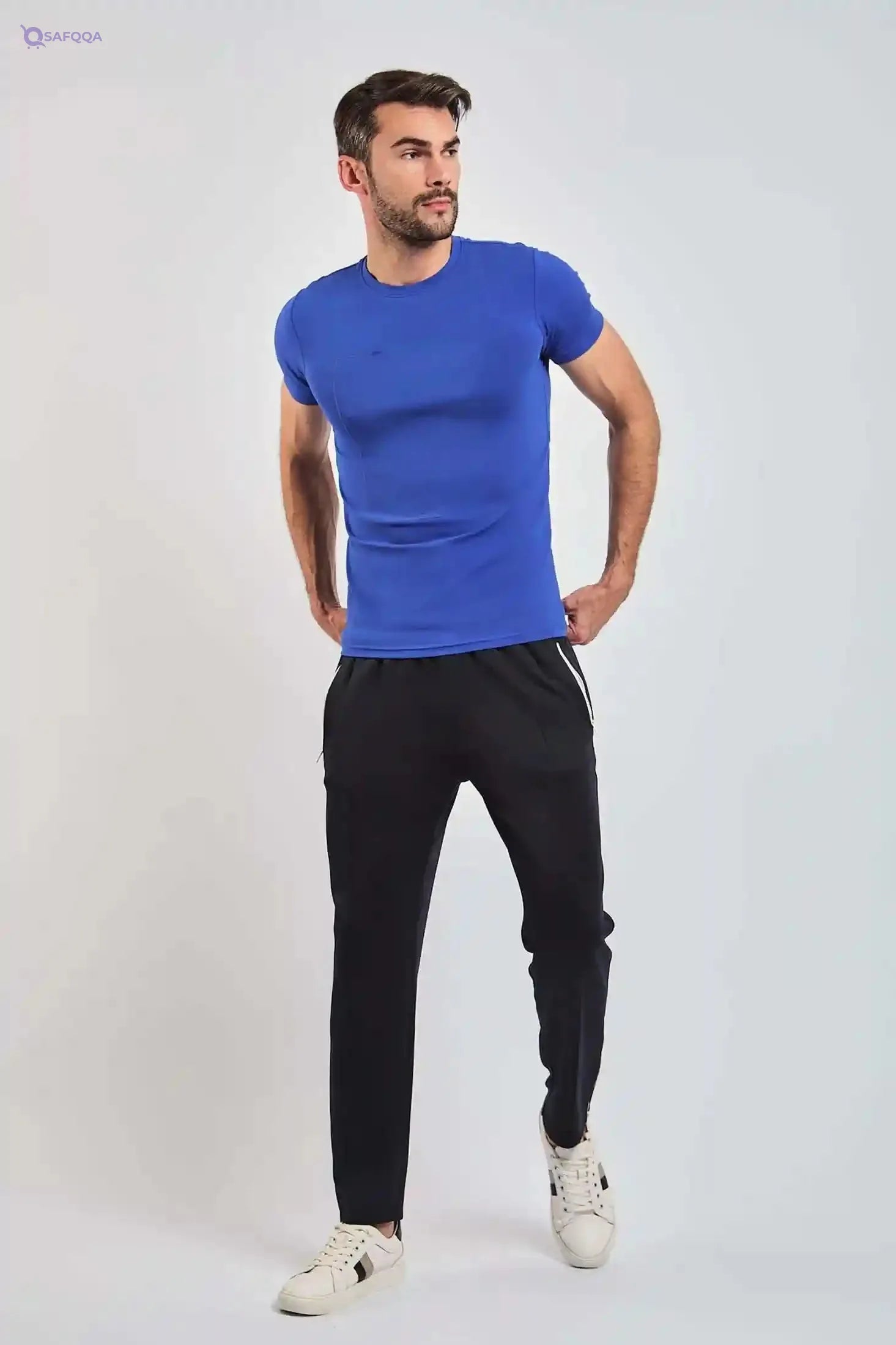 DALYDRESS Men Modern Fit Crew Neck Cotton T-Shirt DRMxx002553 Modern - Safqqa Egypt