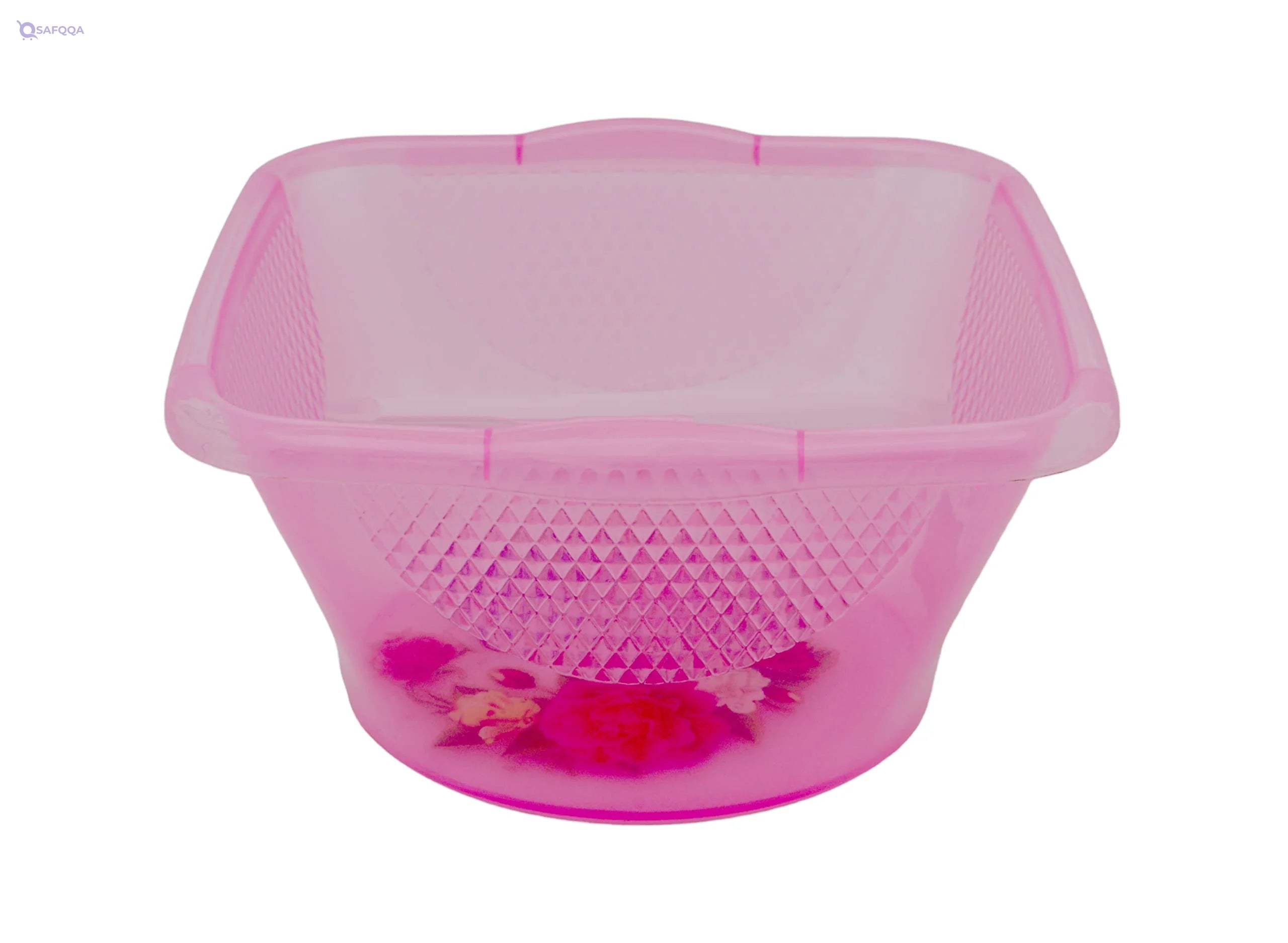 Khorshid Plastic Fruit Plate 5 Liter - Multi Color - Safqqa