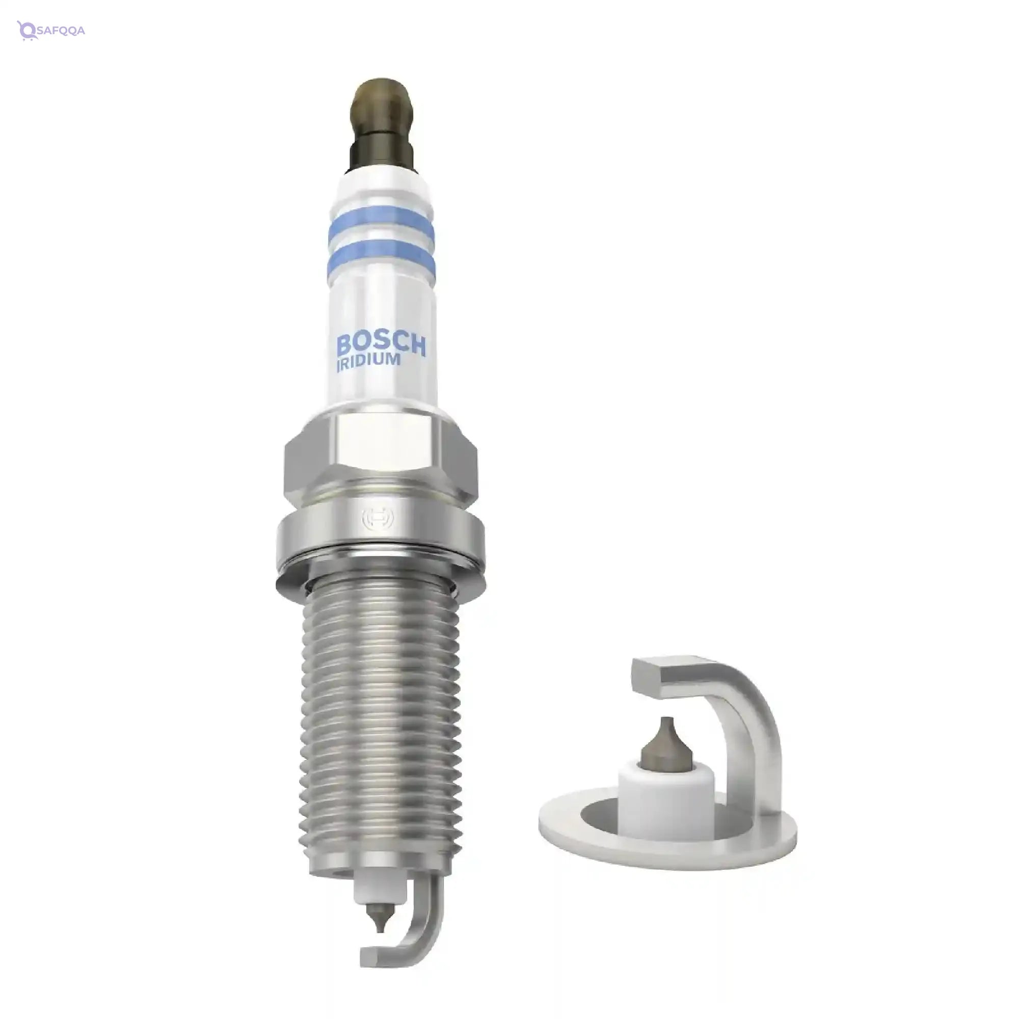 Bosch Iridium Spark Plug 16 26.5mm Thread Length - FR7SI30 - Damaged Box - Safqqa Egypt