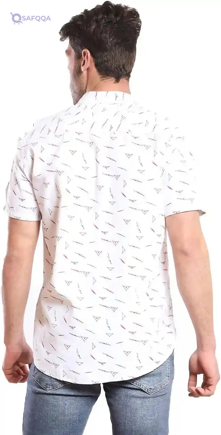 White Rabbit Men's WR2075S22 Short Sleeve Shirt - Safqqa Egypt