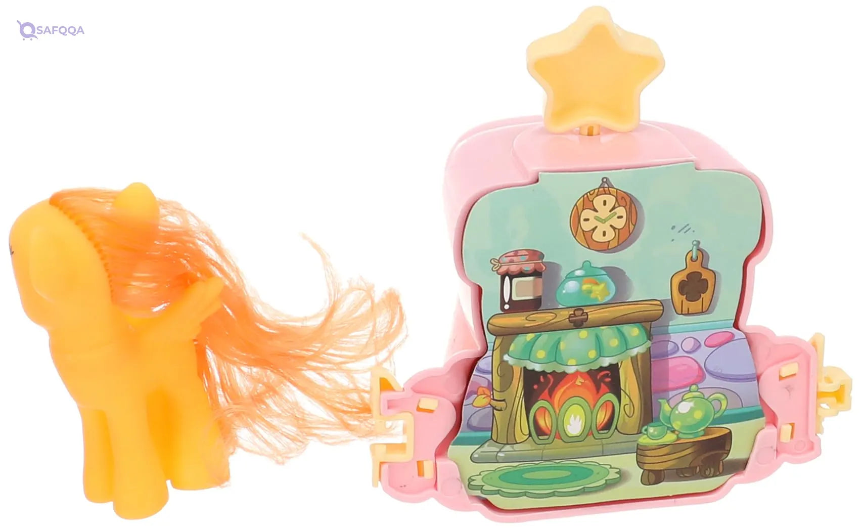 My Little Horse SM2034 Pony Suitcase Toy - Multi Color - Safqqa