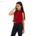 Andora Girls Tie-able Lace-35S23G30320 Blouse - Safqqa Egypt