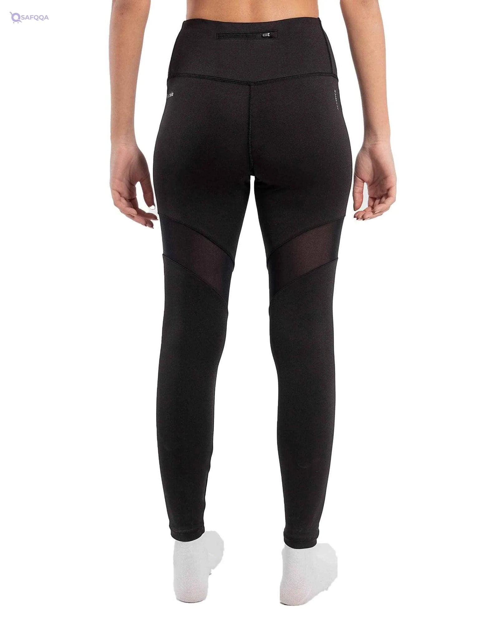 Magma High Waisted Mesh Trim Leggings For Women - Safqqa Egypt
