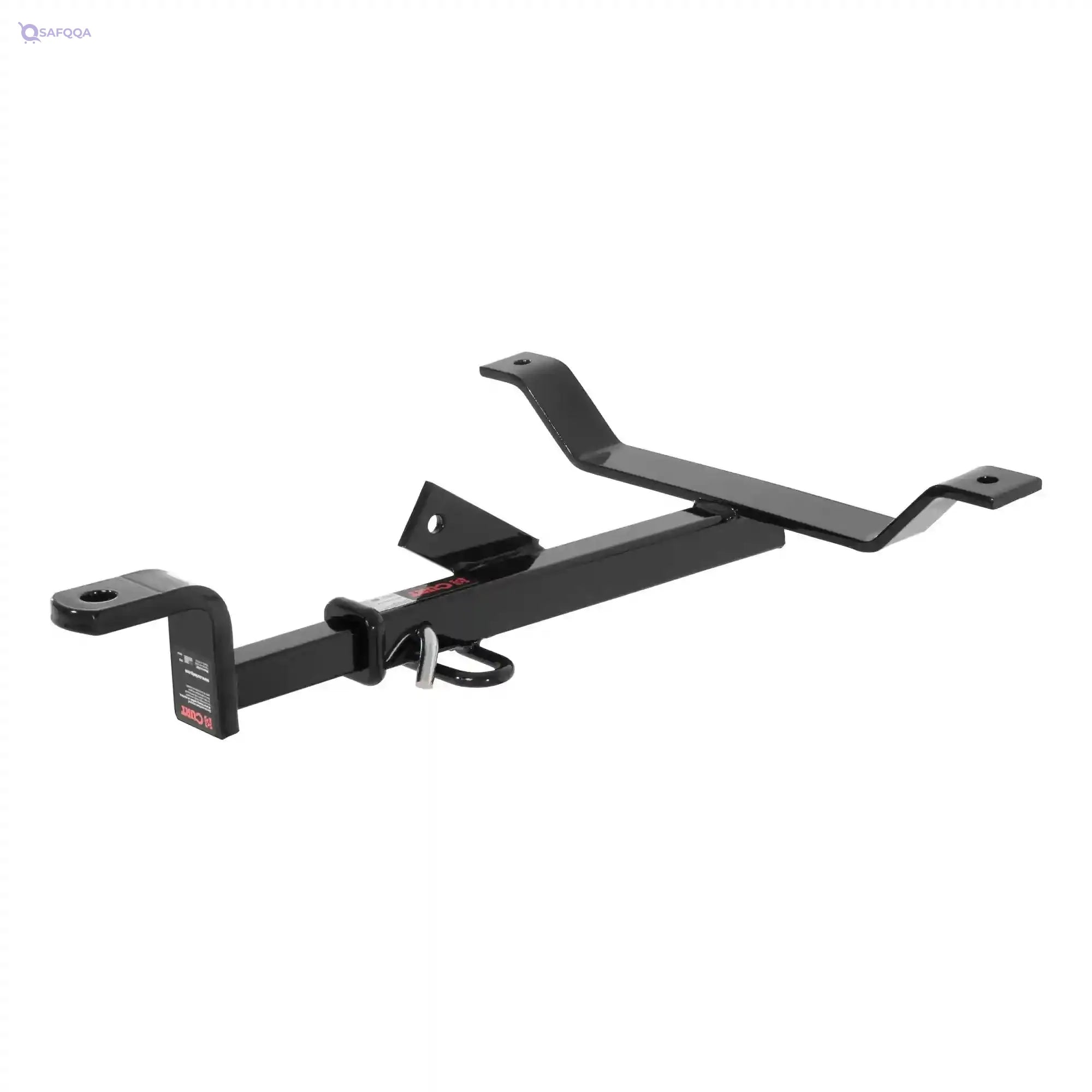 CURT 112903 Class 1 Trailer Hitch with Ball Mount, 1-1/4-In Receiver, Fits Select Honda Accord, Acura CL, TL, Black-Damage Box - Safqqa