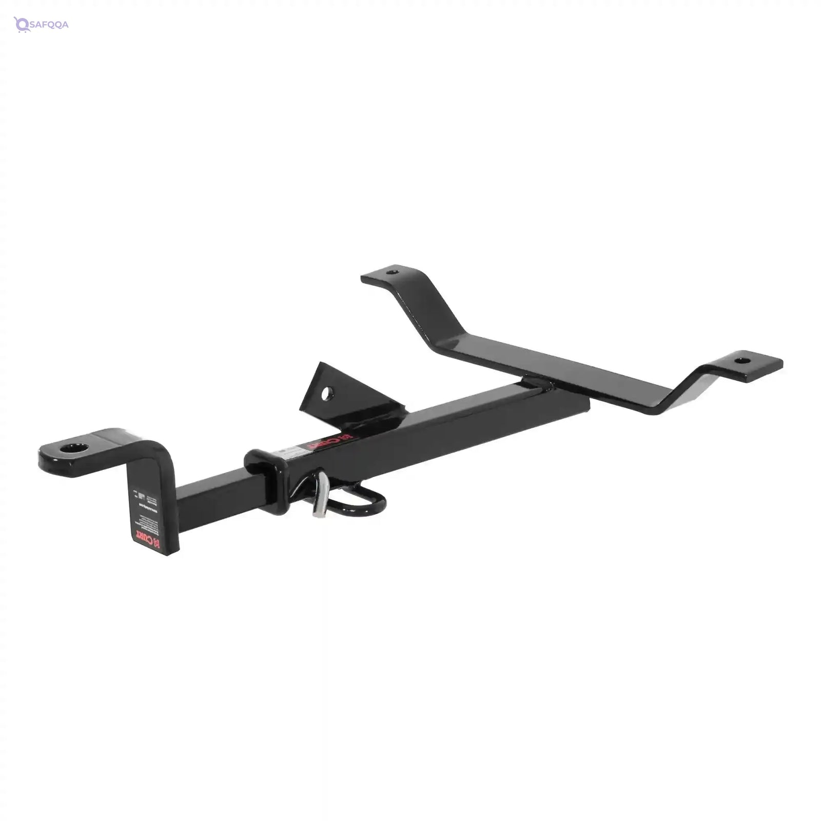 CURT 112903 Class 1 Trailer Hitch with Ball Mount, 1-1/4-In Receiver, Fits Select Honda Accord, Acura CL, TL, Black-Damage Box - Safqqa