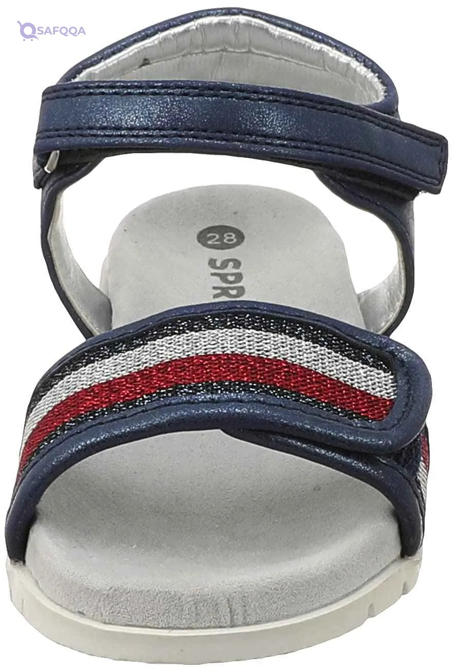 SPROX girls Velcro Strap Open Toe Sandal for Girls Flat Sandal - Safqqa Egypt