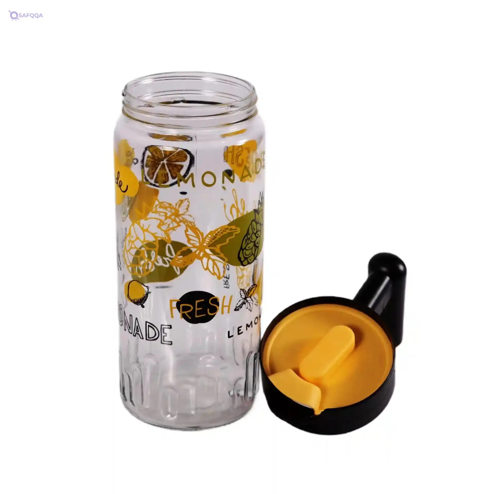 Herevin Decorated Jug – 1.46L Durable Plastic, Made in Turkey - Safqqa
